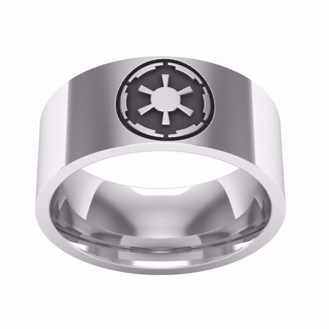 Galactic Empire Stainless Steel Ring