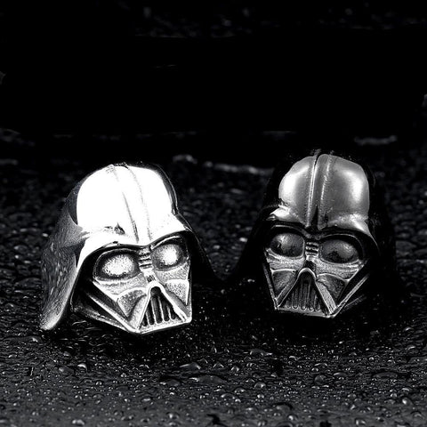 Darth Vader Stainless Steel Ring