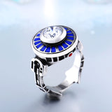 R2D2 Titanium Steel Ring