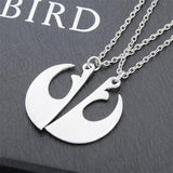 Han Solo & Leia - I Love You, I Know Couple Necklace